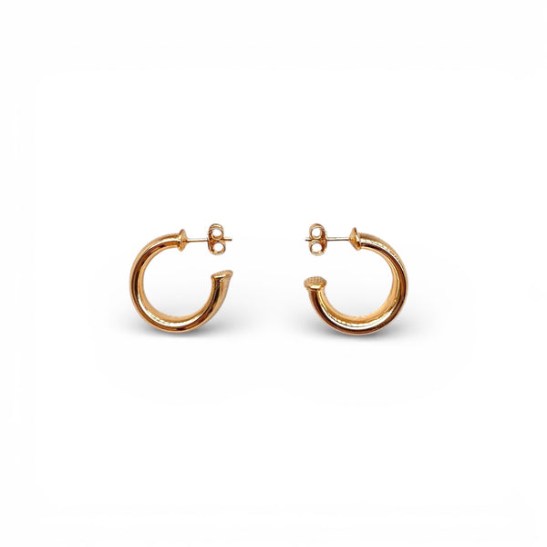 Alexa Gold Filled Hoop Earrings (33mm)