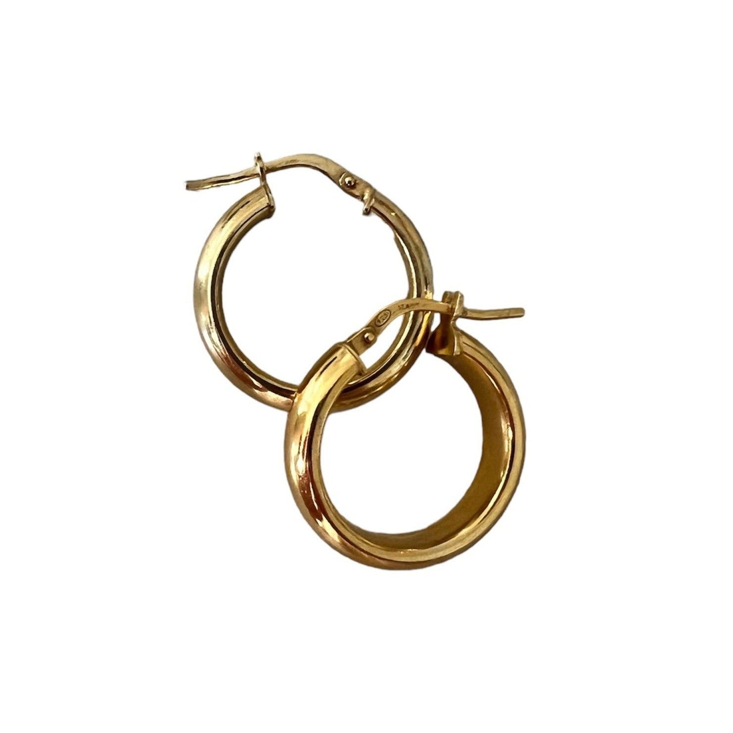 15mm Hoop Earrings