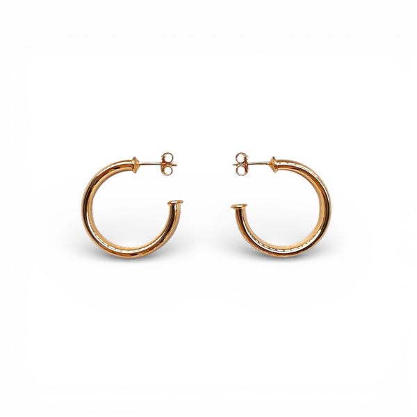 Alexa Gold Filled Hoop Earrings (33mm)