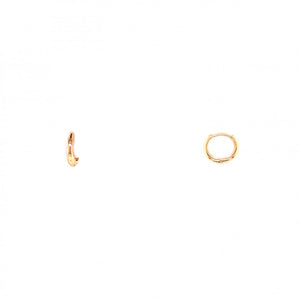 2mm Small Gold Filled Huggie Earrings