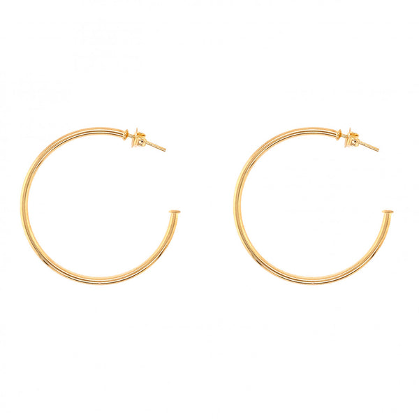 Large Gold Filled Hoop Earrings