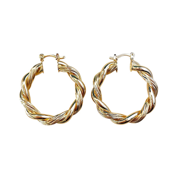 Claire Gold Filled Hoop Earrings (21mm)