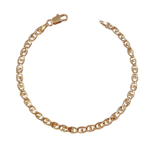 Gold Filled Mariner Chain Bracelet