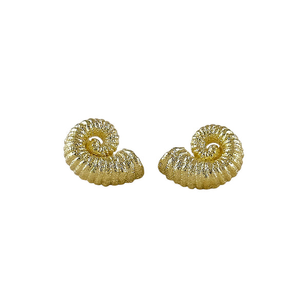 Textured Rhea Gold Filled Earrings