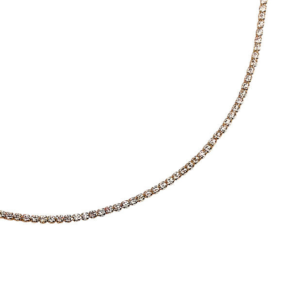 1.2mm Gold Filled Tennis Bracelet
