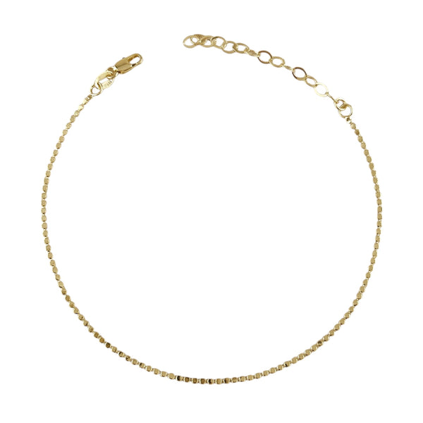 Tiny Dot Gold Filled Anklet