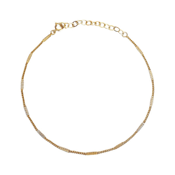 Bar Gold Filled Anklet