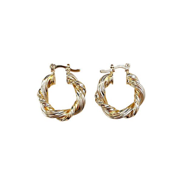 Claire Gold Filled Hoop Earrings (21mm)