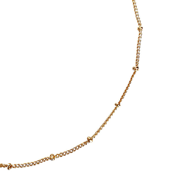 Ball Chain Gold Filled Anklet