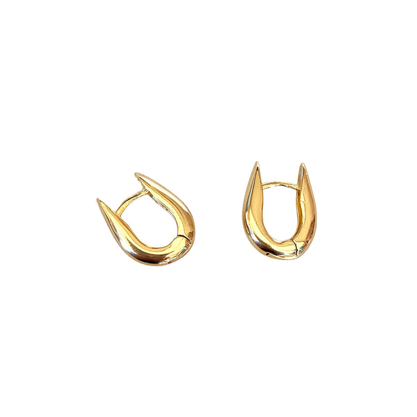 Mariah Gold Filled Teardrop Earrings (10mm)