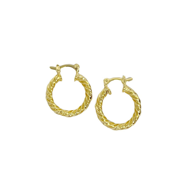 Sophia Gold Filled Hoop Earrings (15mm)