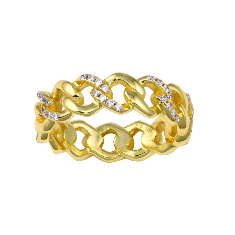 Cuban Eternity Ring