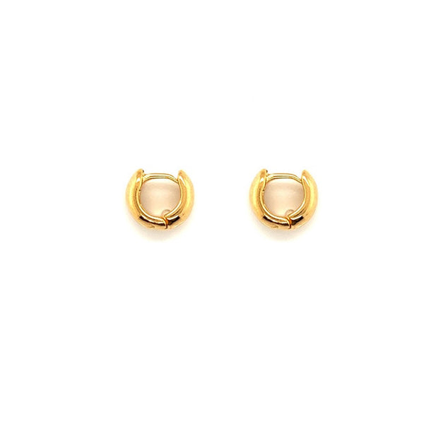 Tiny Gold Filled Huggie Earrings