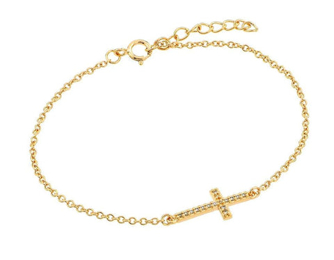 Cross Charm Bracelet