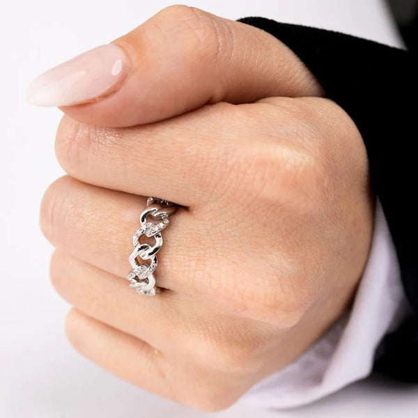 Cuban Eternity Ring