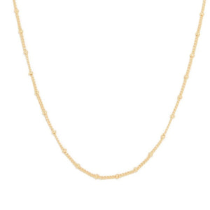 Gold Filled Ball Chain Necklace