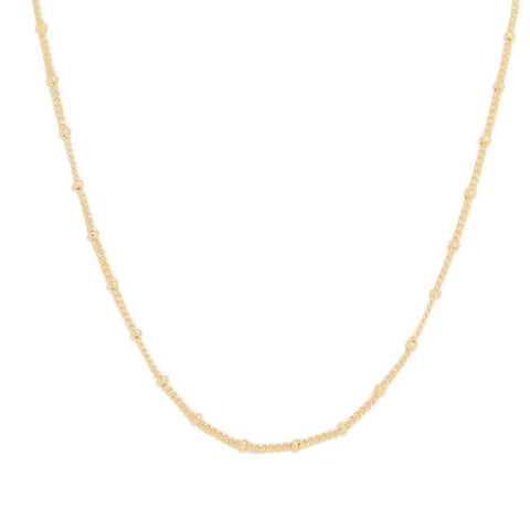 Gold Filled Ball Chain Necklace