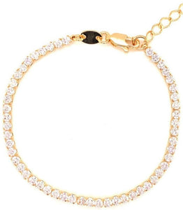 Gold Filled Tennis Bracelet