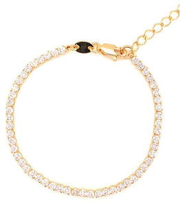 Gold Filled Tennis Bracelet