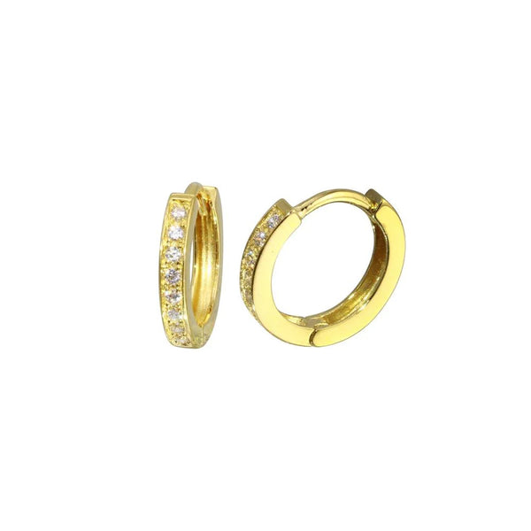 12mm Huggie Hoop Earrings