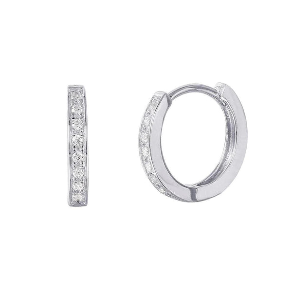 12mm Huggie Hoop Earrings