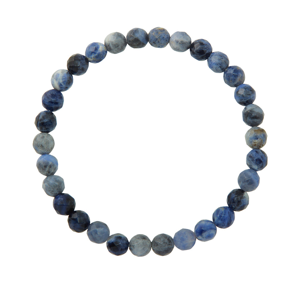 6mm Sodalite (Stone of Logic)