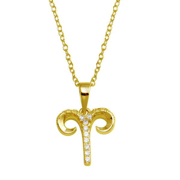 Aries Zodiac Sign Necklace (March 21 – April 19)