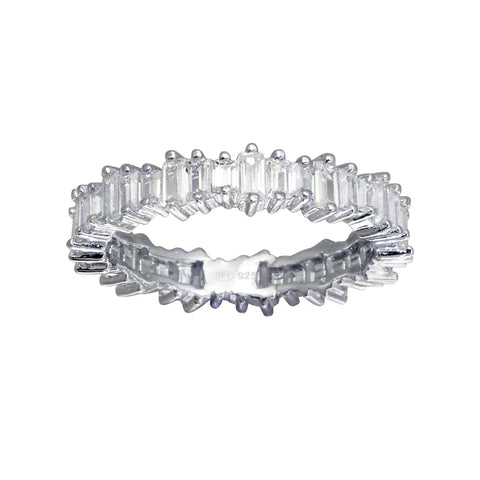 Emma Baguette Eternity Band Ring