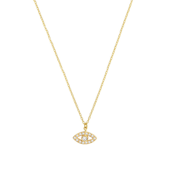 Small Evil Eye Necklace