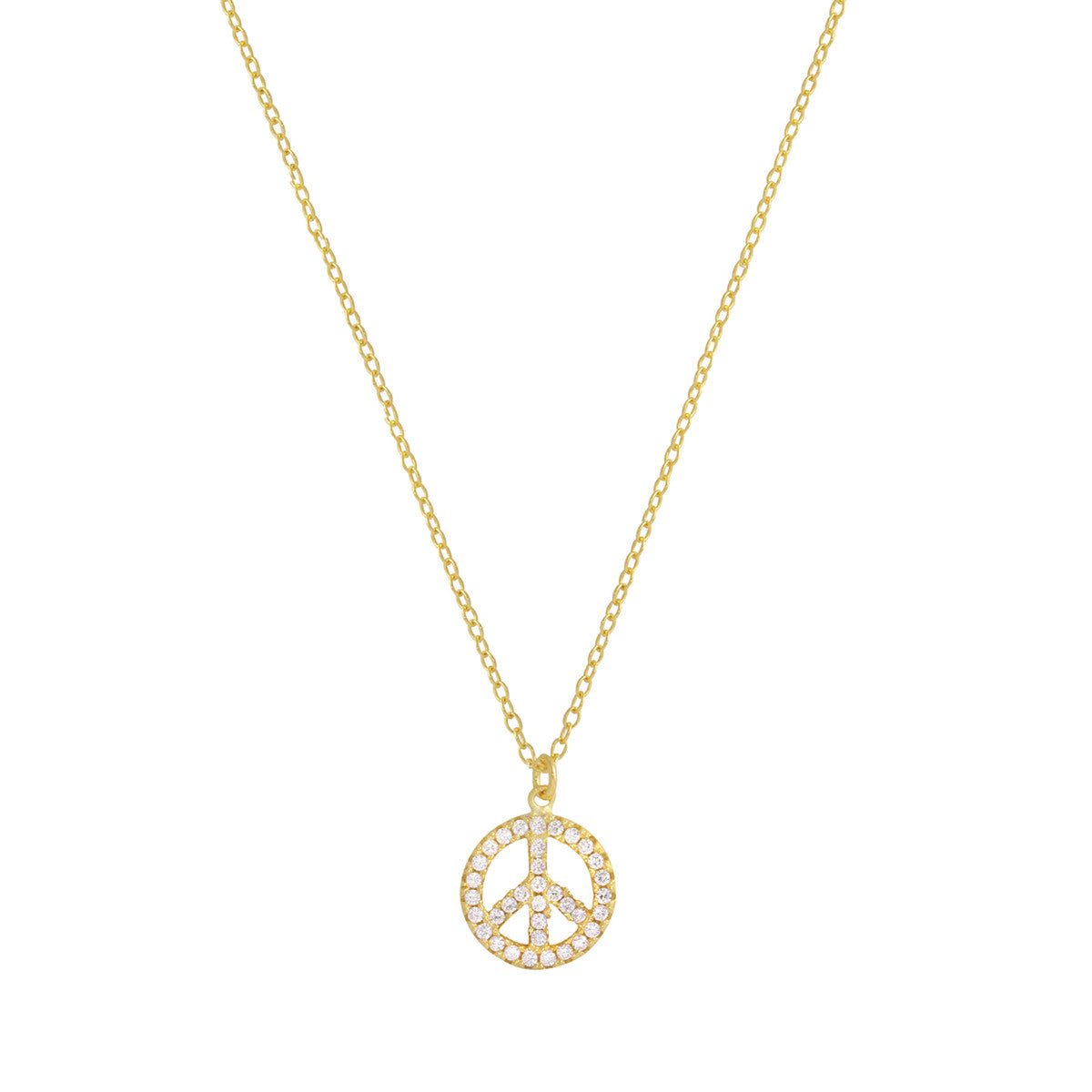 Peace Sign Necklace