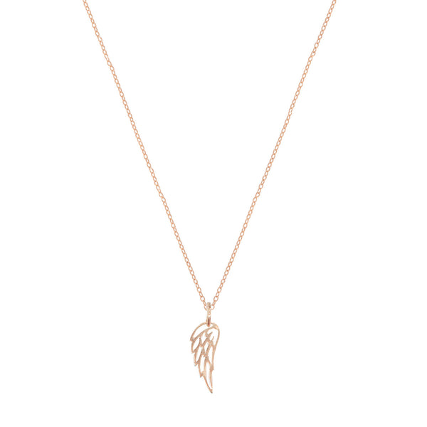 Tiny Angel Wing Necklace