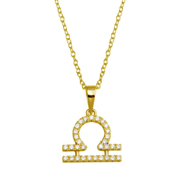 Libra Zodiac Sign Necklace (September 23 – October 22)