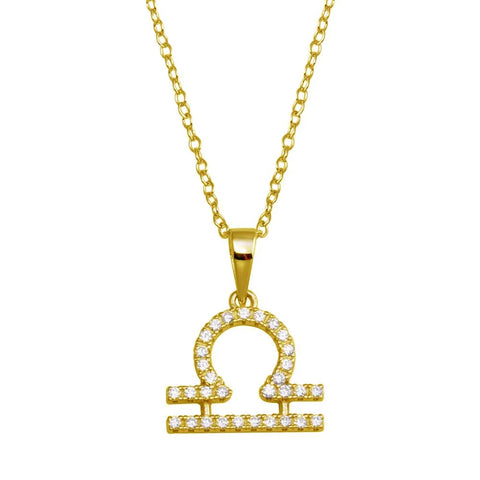 Libra Zodiac Sign Necklace (September 23 – October 22)