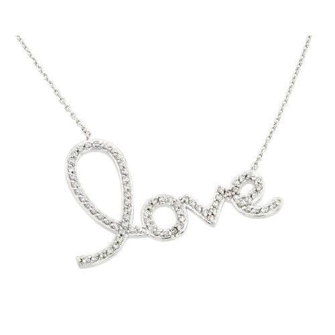 Large Love Necklace