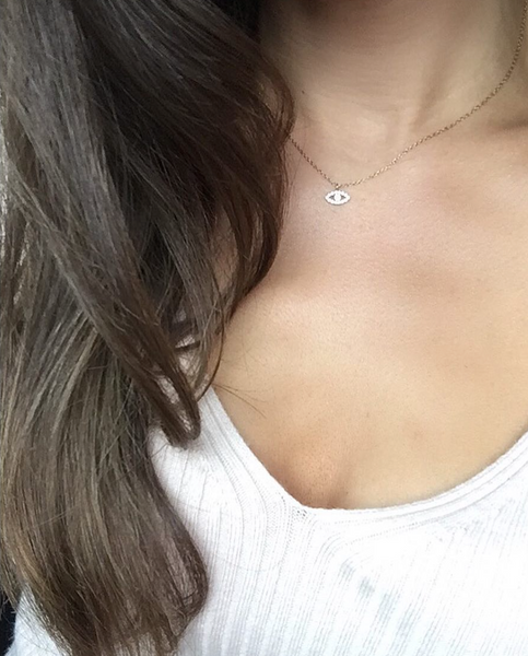 Small Evil Eye Necklace