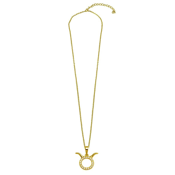 Taurus Zodiac Sign Necklace (April 20 – May 20)