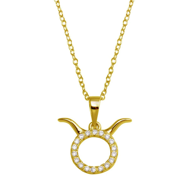 Taurus Zodiac Sign Necklace (April 20 – May 20)