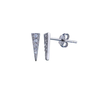 Spike Bar Stud Earrings